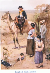 Menschen aus Südamerika